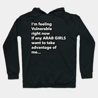 I Love Arab Girls Funny Vulnerable RN Hoodie